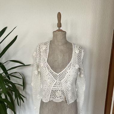 Knit Top und Cardigan