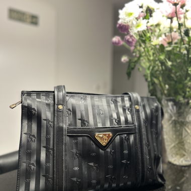 Borsa da designer nera di Mollerus