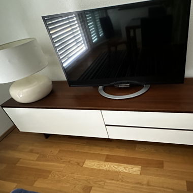 Designer TV Board with minor flaw 