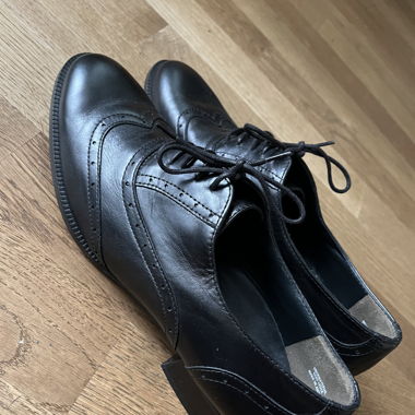 Leder Halbschuh