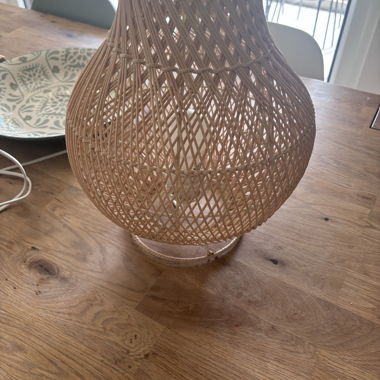Lampe aus geflochtenem Rattan Maison du Monde