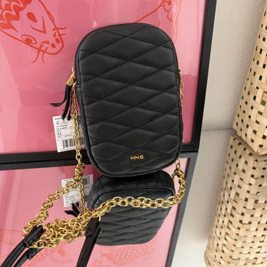 Borsa a tracolla Mango nera