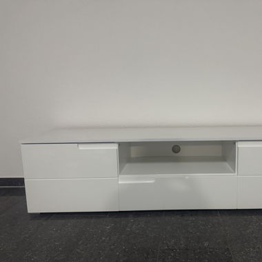 Fernsehmöbel hochglanz weiss