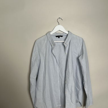 Camicia a righe con bottoni