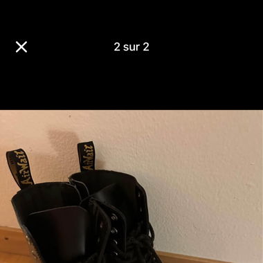 Dr Martens JADON noir 38