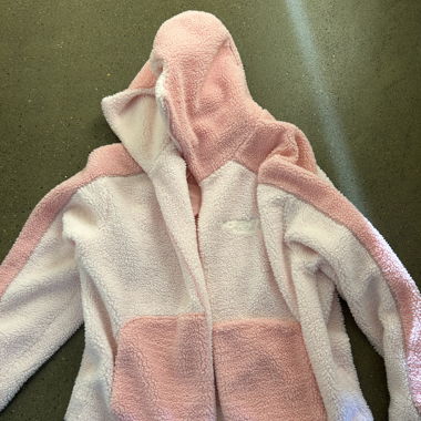 More Money More Love Fleece Pink