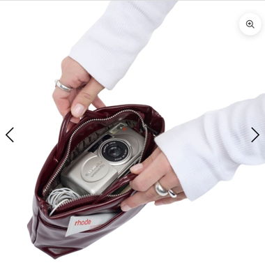 Brand new: mila pouch burgundy