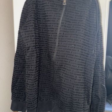 Louis Vendôme Hoodie Schwarz M