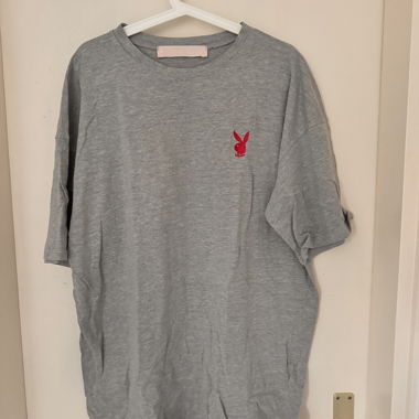 Playboy T-Shirt in Grey