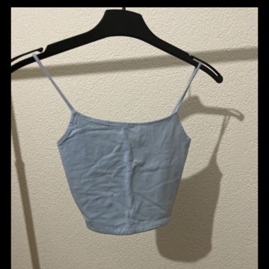 Crop top bleu ciel FB Sister XS - Élégant et léger