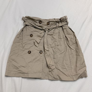Jupe beige croisée