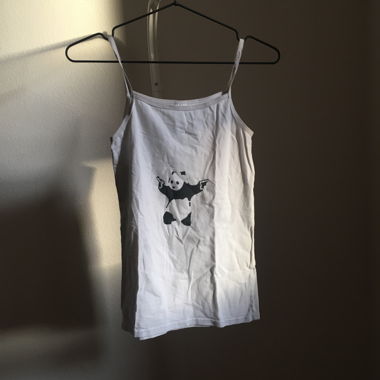 White tank top