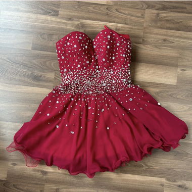 Glitzerkleid
