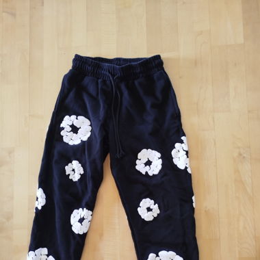 BLACK DENIM TEARS JOGGERS