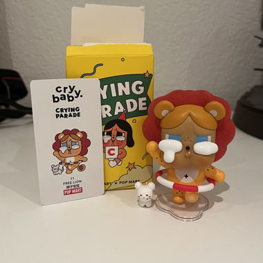 Pop Mart x Crybaby Crying Parade Free Lion