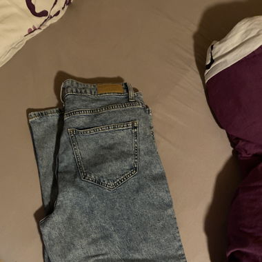Jeans Balloon Leg High Rise