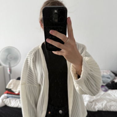 Strick Jacke