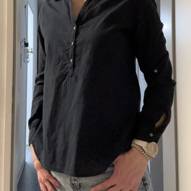 Blouse Yessica bleu foncé