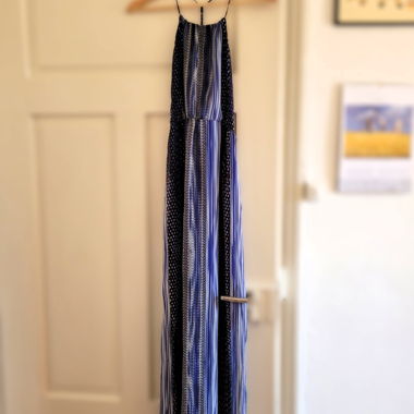 Abito Maxi Estivo Blu