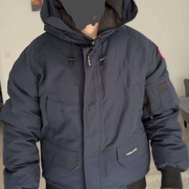 Doudoune Canada Goose avec capuche en fourrure amovible