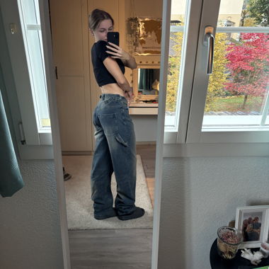 bershka balloon jeans