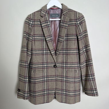 Giacca blazer a quadri