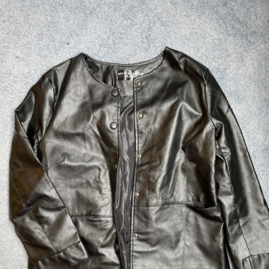 Leder blazer