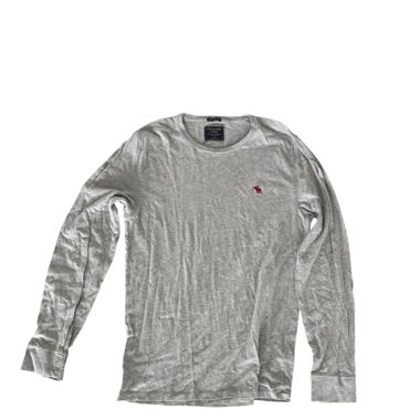 Grauer Abercrombie & Fitch Pullover