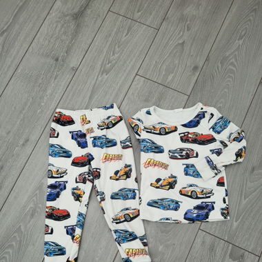 Pyjama Auto 2 Jahre Samt