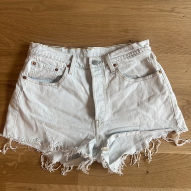 Levi's Light Blue Denim Shorts