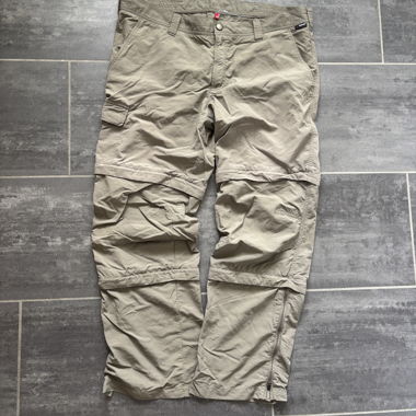 Vintage Baggy Y2K Military Zip-Off Pants