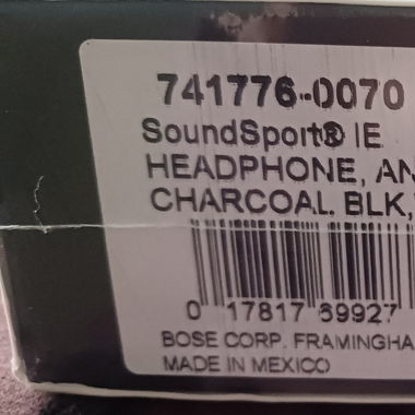 Bose SoundSport Wired headphones for Samsung