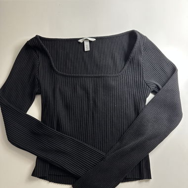 Top a coste H&M nero