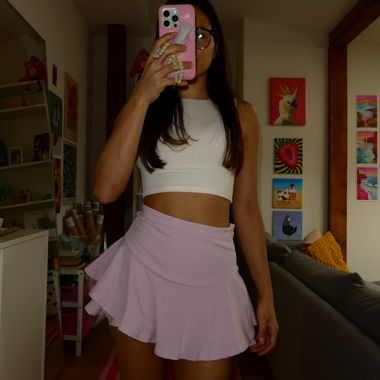 Pink Skirt