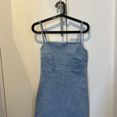 Robe en jean Zara