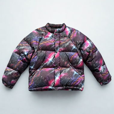 MISBHV Galaxy Print Reflective Puffer