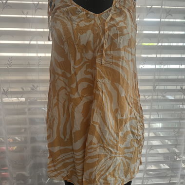 Patterned Strappy Dress