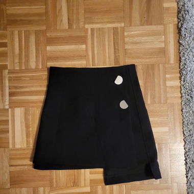 Wrap pencil skirt