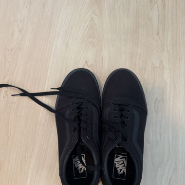 Schwarze Vans Schuhe