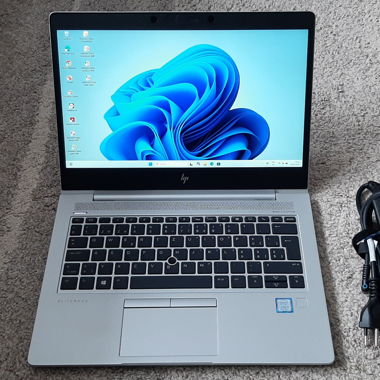 HP EliteBook 830 G5 i7-8G, 13.3 Zoll, SSD. Win.11