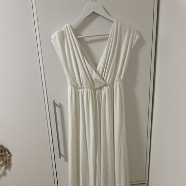 weisses Kleid / bonprix Mama