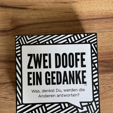 ZWEI DOOFE EIN GEDANKE
