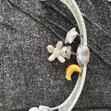 Mobile per lettino baby arcobaleno