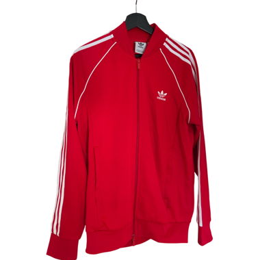 Red Adidas training jacket
