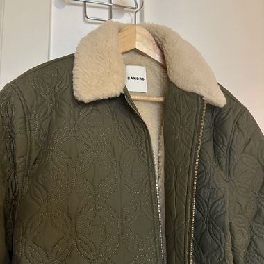 Sandro quilted jacket