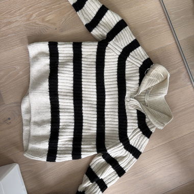 Striped Knit Sweater