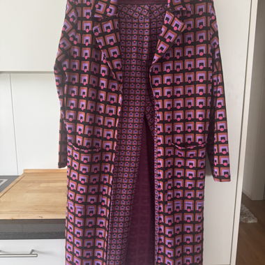 Milano Italy - Thin jacket geometric print