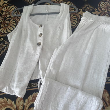 Ensemble deux pièces blanc