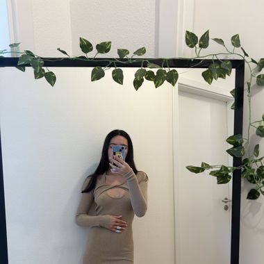 Beige dress 
