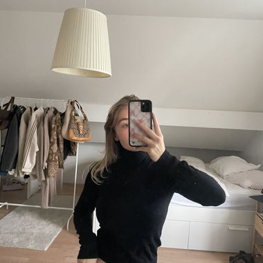 Black turtleneck